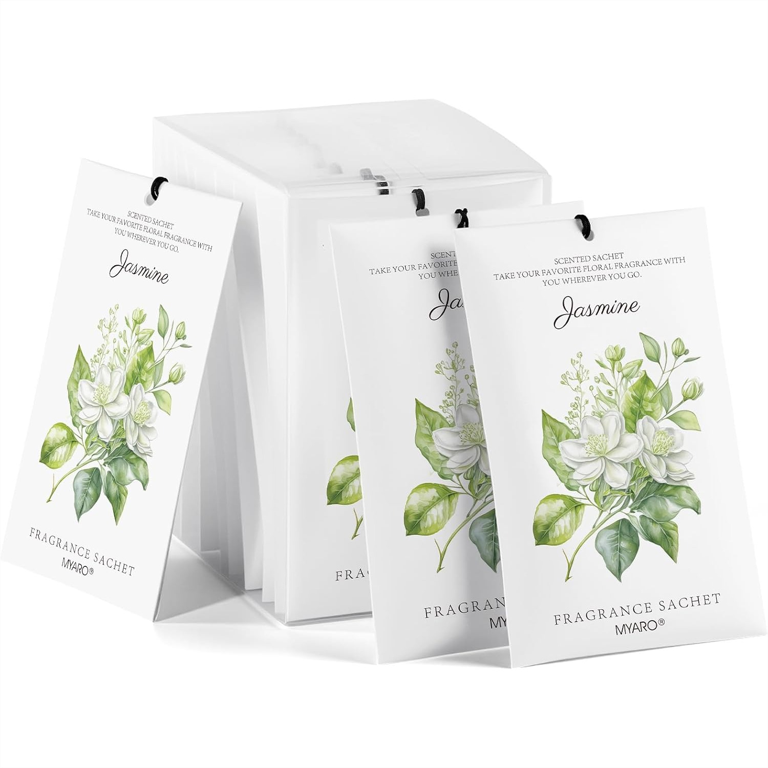 Home Bathroom Images - 12 Pack Jasmine Scented Sachets for