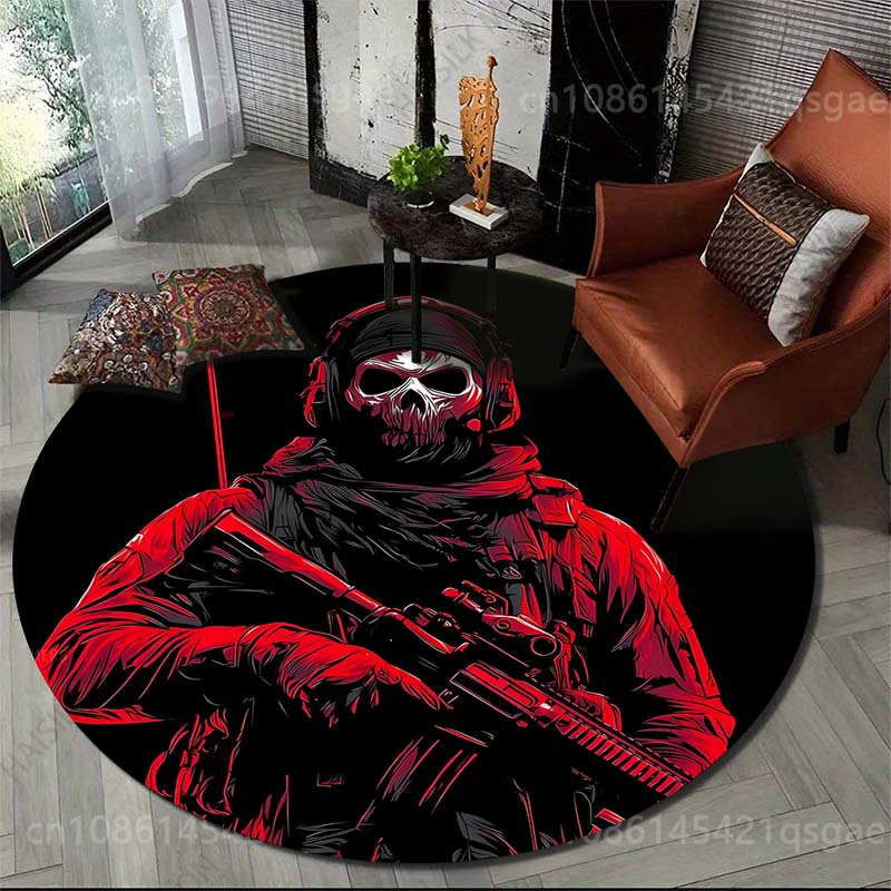 Home Bathroom Images - Multiple size Soldier with skull mask