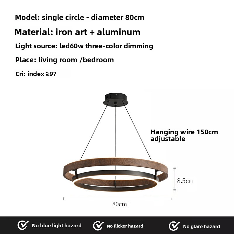 Home Of The Year Bathroom - Modern Minimal Highend LED Ceiling Chandelier