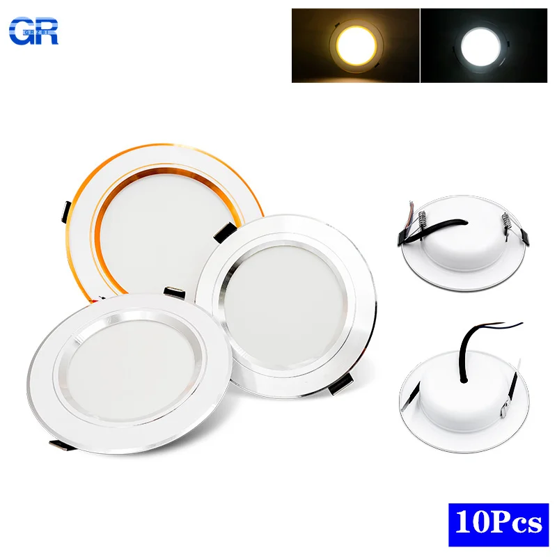 10pcs/lot Led Downlight  AC 22 - Home Of The Year Bathroom review and price