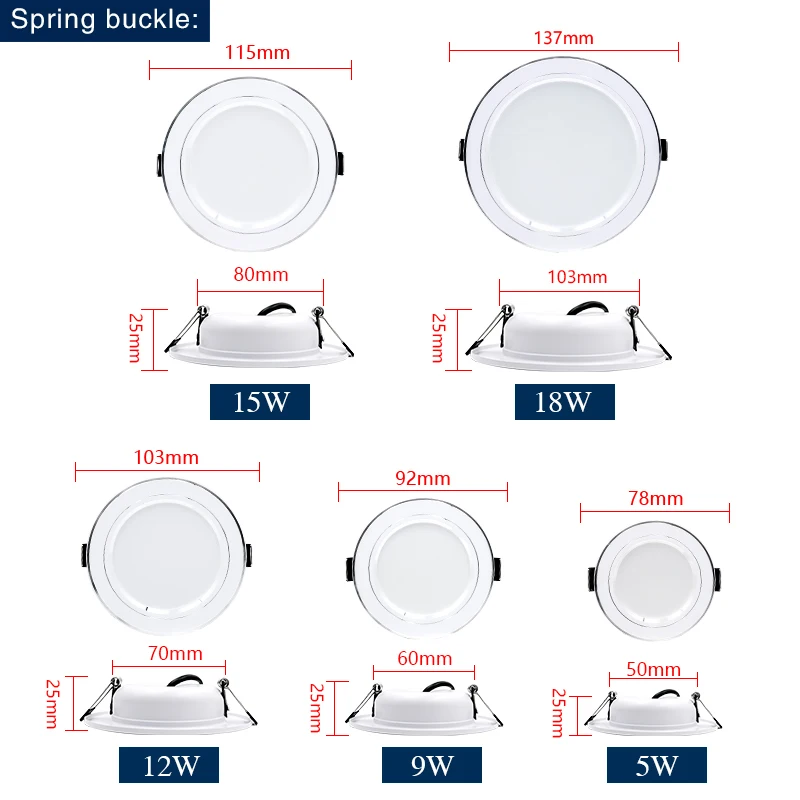 10pcs/lot Led Downlight  AC 22 - Home Of The Year Bathroom review and price