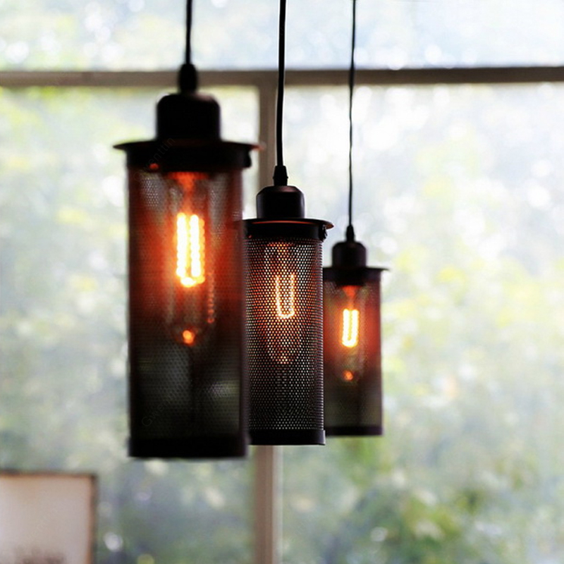 Retro Mesh Cage Pendant Light  - Home Of The Year Bathroom review and price