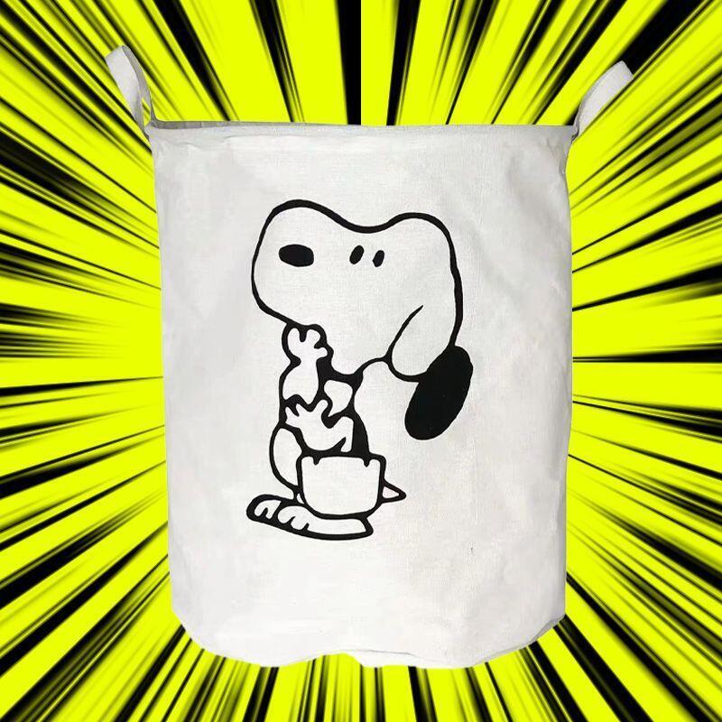 Snoopy Cotton Fabric Laundry H - Home Edit Bathroom Storage review and price