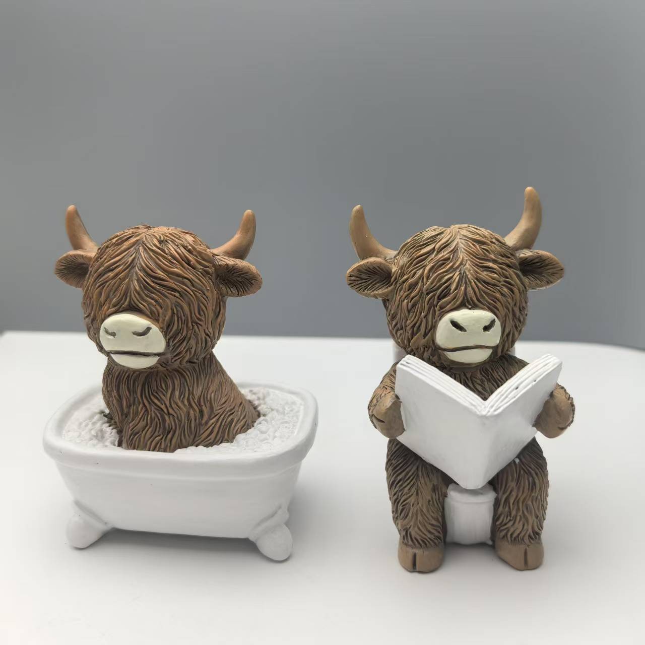 Cute Scottish Highland Cow Res - Home Of The Year Bathroom review and price