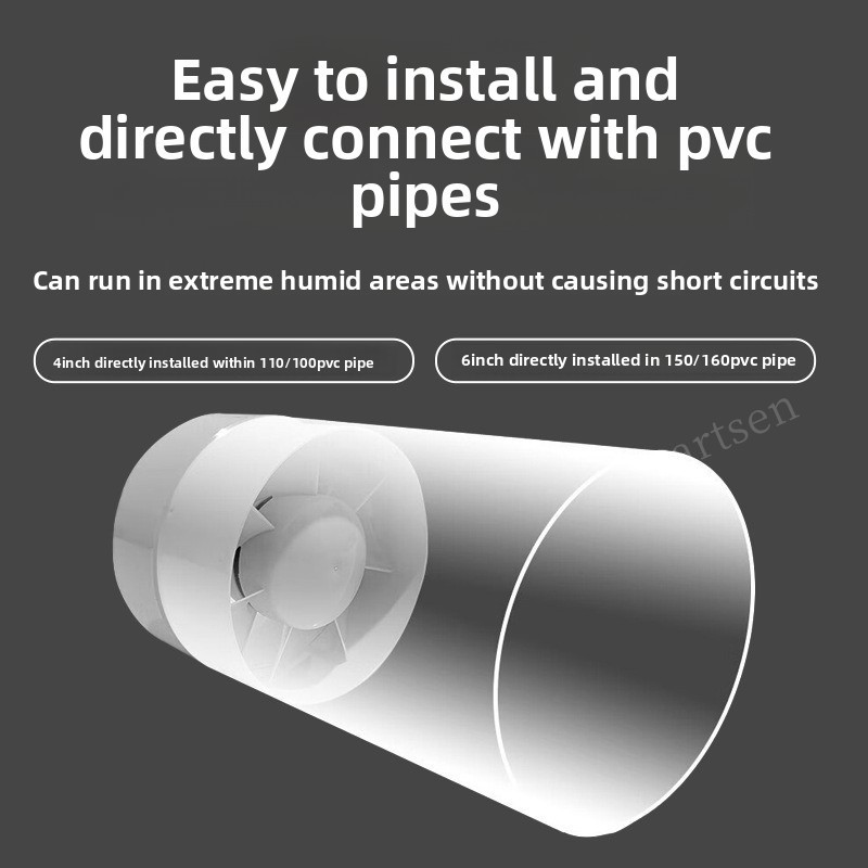 4/6 Inch Inline Duct Fan Air V - Home Bathroom Vent review and price