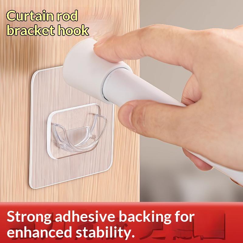 No Drill Transparent Self Adhe - Home Bathroom Decor review and price