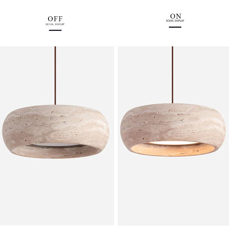 Wabi Sabi Natural Stone Pendan - Home Of The Year Bathroom review and price