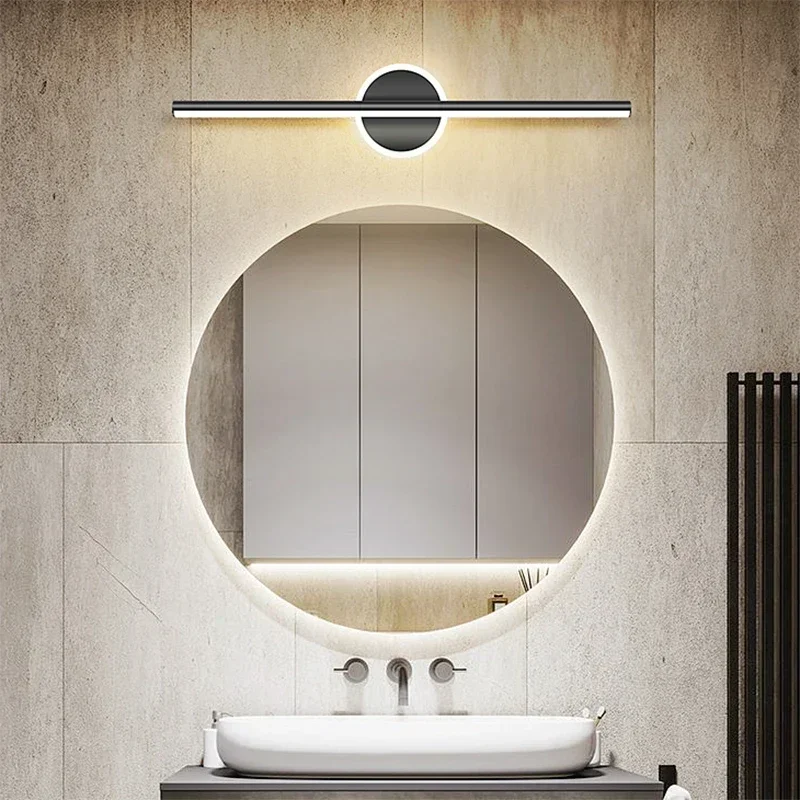 Modern LED Mirror Lamp 40/55cm - Home Bathroom Mirror review and price