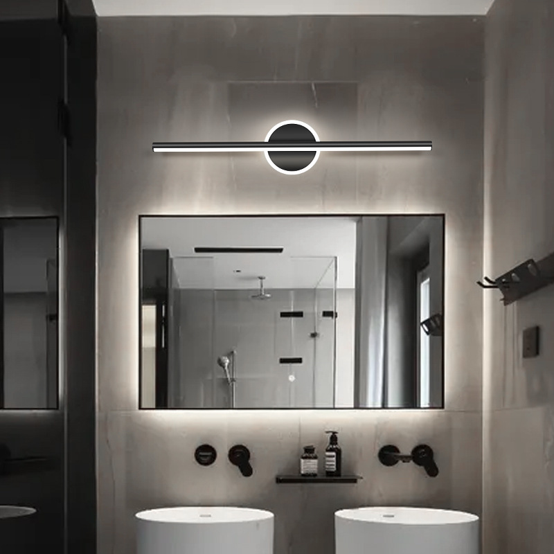Modern LED Mirror Lamp 40/55cm - Home Bathroom Mirror review and price