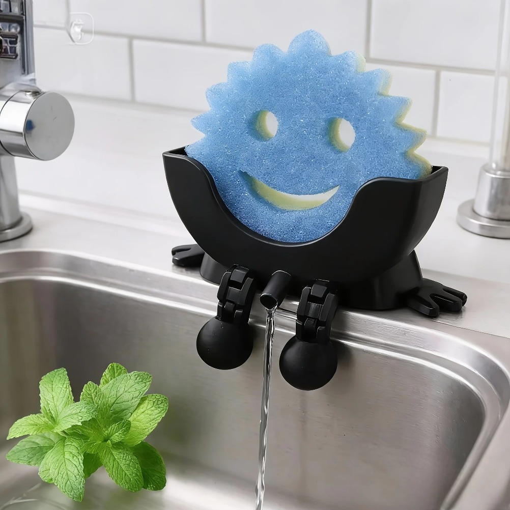 Drainable Soap & Sponge Holder - Home Bathroom Decor review and price