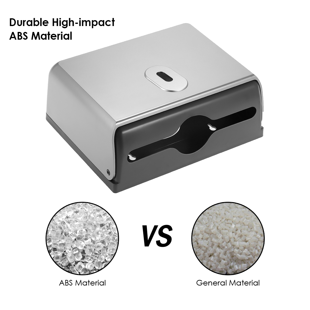 ABS Material Rectangular Wall- - Home Bathroom Paper Towel Dispenser review and price