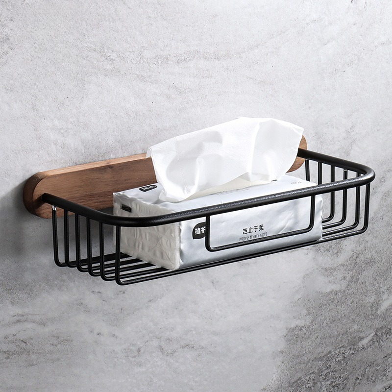 Solid Wood Tissue Holder No Dr - Home Bathroom Paper Towel Dispenser review and price