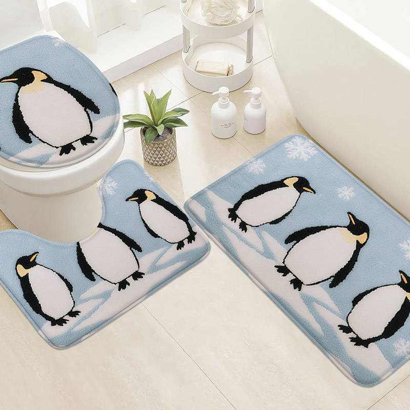 3pcs cartoon image flannel car - Home Bathroom Images review and price
