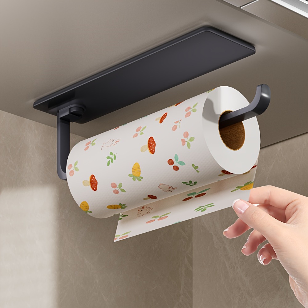 1pc Kitchen Towel Holder - Han - Home Bathroom Paper Towel Dispenser review and price
