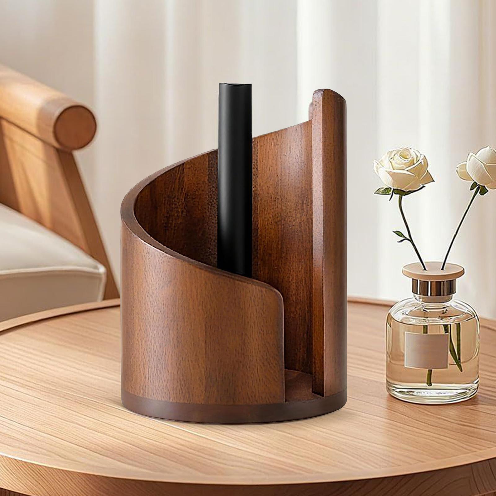 Wood Paper Towel Holder Farmho - Home Bathroom Paper Towel Dispenser review and price