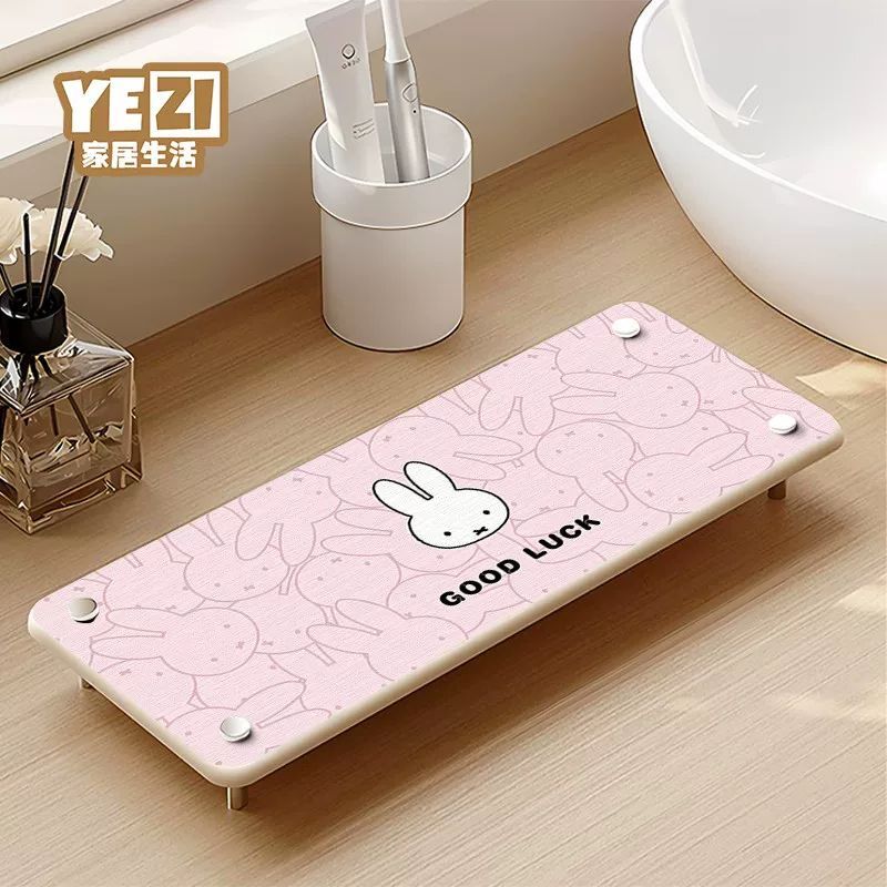 Cute Miffy Bunny Desktop Displ - Home Edit Bathroom Storage review and price