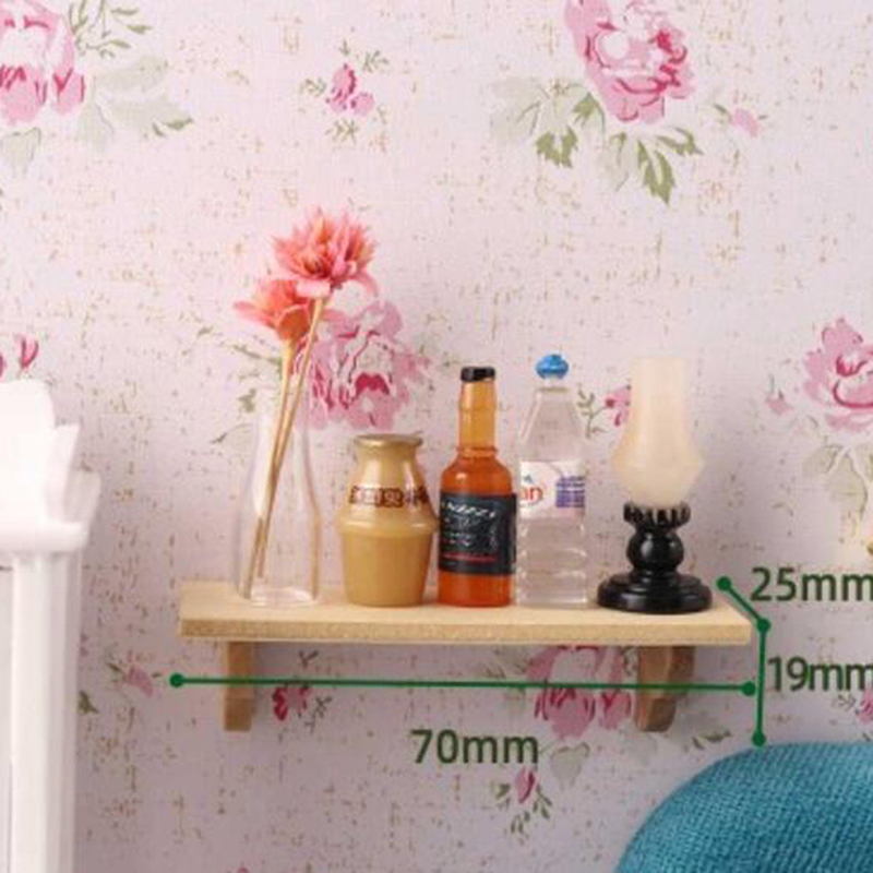 1pcs 1:12 Dollhouse Wood Wall  - Home Bathroom Decor review and price