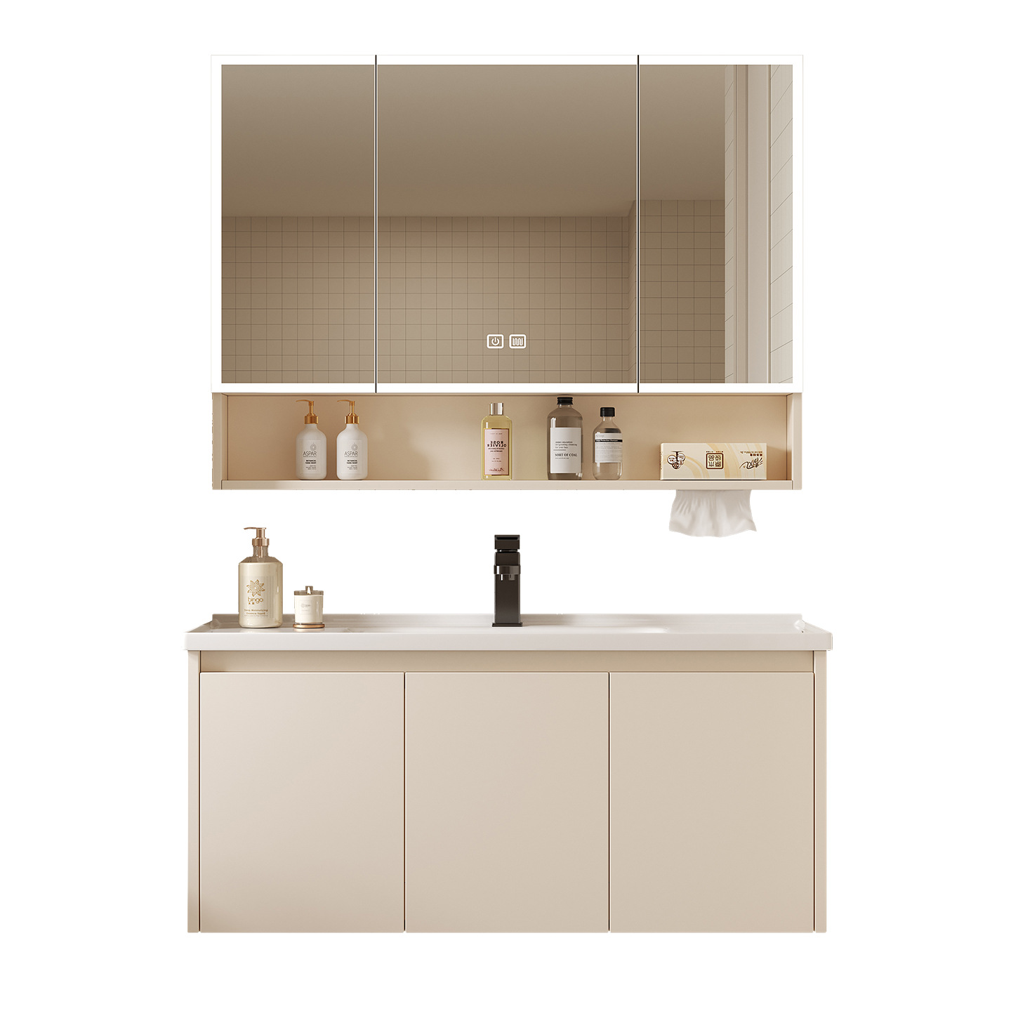 Space Aluminum Bathroom Smart  - Home Bathroom Mirror review and price