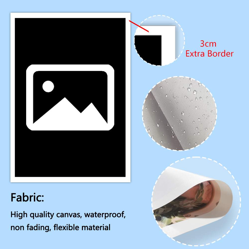 1Pc Customized all size canvas - Home Bathroom Decor review and price