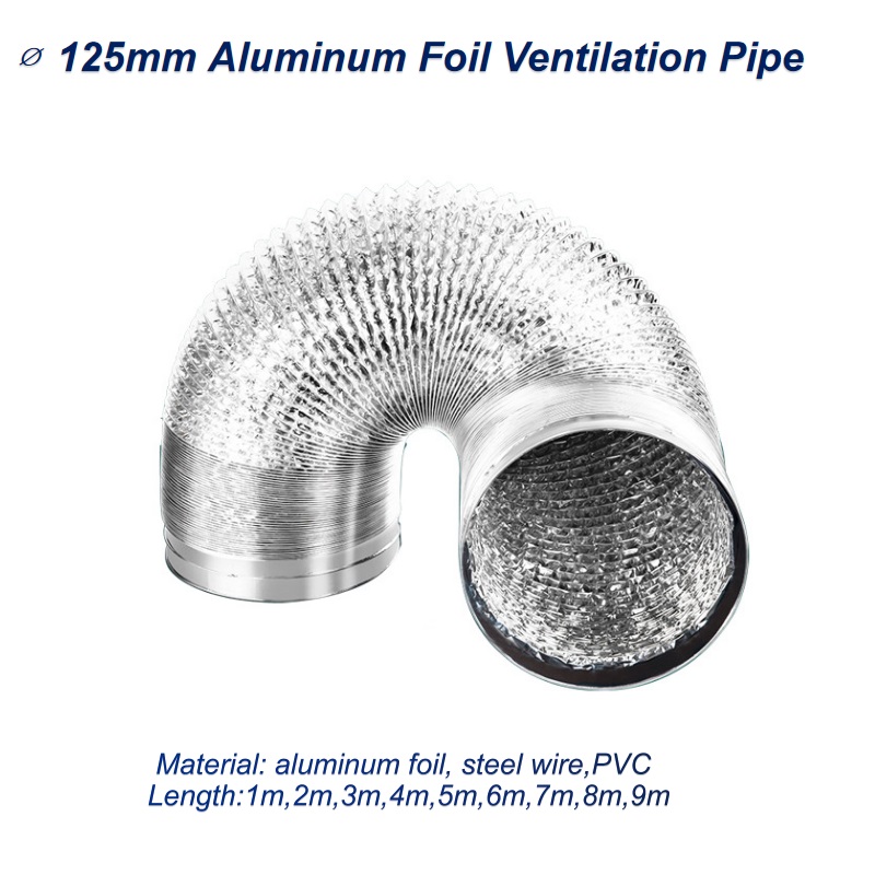 ∅125mm Aluminum Foil Ventilati - Home Bathroom Vent review and price