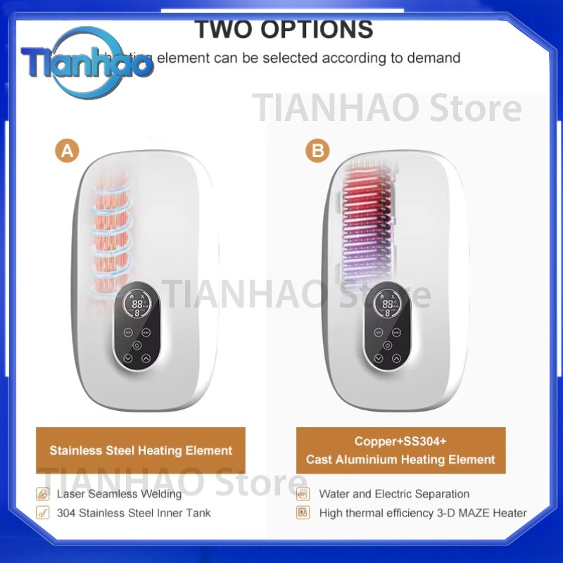 Mechanical Instant Electric Ta - Home Bathroom Geyser review and price