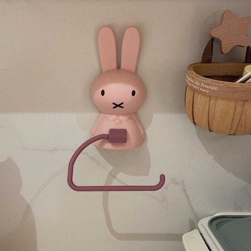 Kawaii Miffy Toilet Paper Rack - Home Edit Bathroom Storage review and price