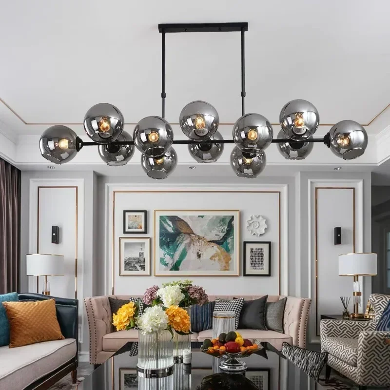 Grey Glass LED Pendant Lights  - Home Of The Year Bathroom review and price