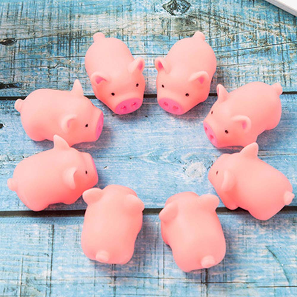 10pcs Mini Rubber Pig Baby Bat - Home Bathroom Vent review and price