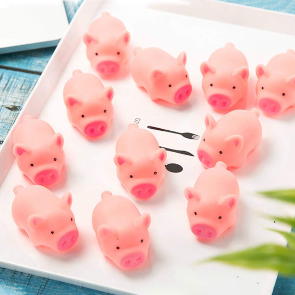 10pcs Mini Rubber Pig Baby Bat - Home Bathroom Vent review and price