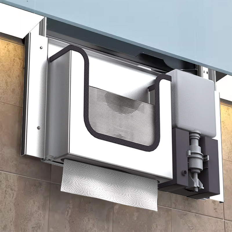Stainless Steel Hidden Paper T - Home Bathroom Paper Towel Dispenser review and price