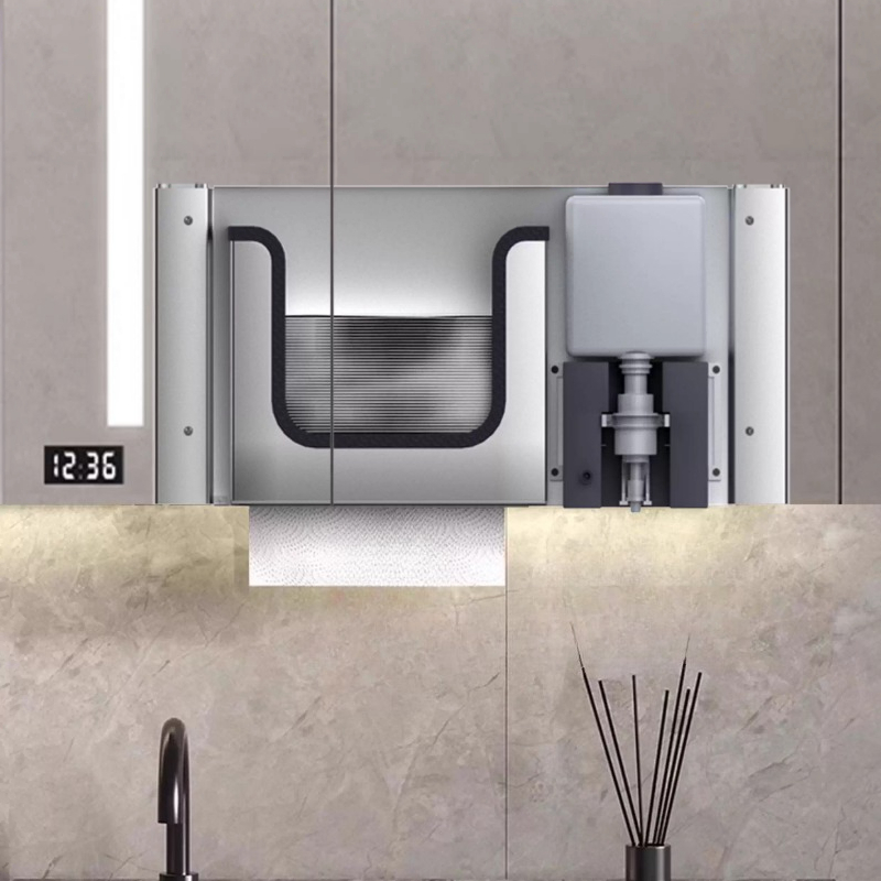 Stainless Steel Hidden Paper T - Home Bathroom Paper Towel Dispenser review and price