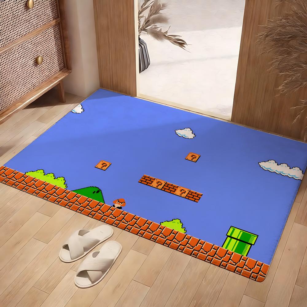 Anime Pixel Image Floor Mat So - Home Bathroom Images review and price