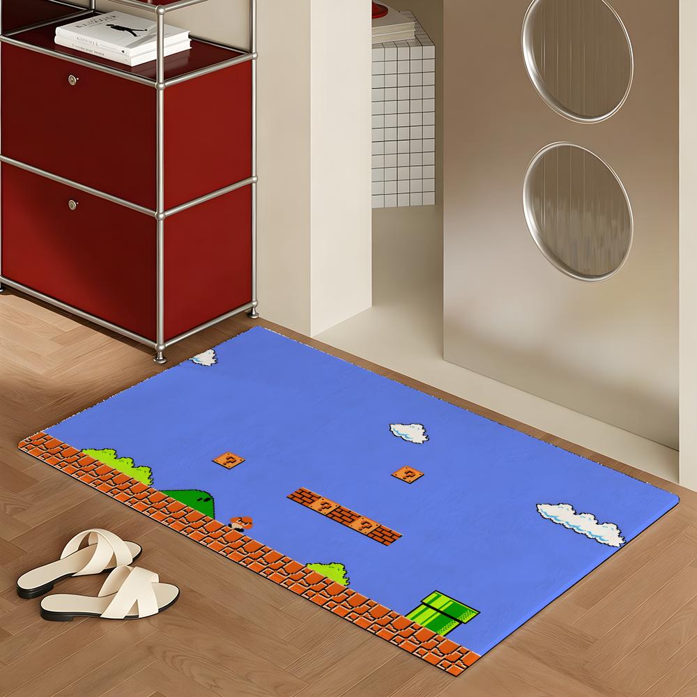 Anime Pixel Image Floor Mat So - Home Bathroom Images review and price